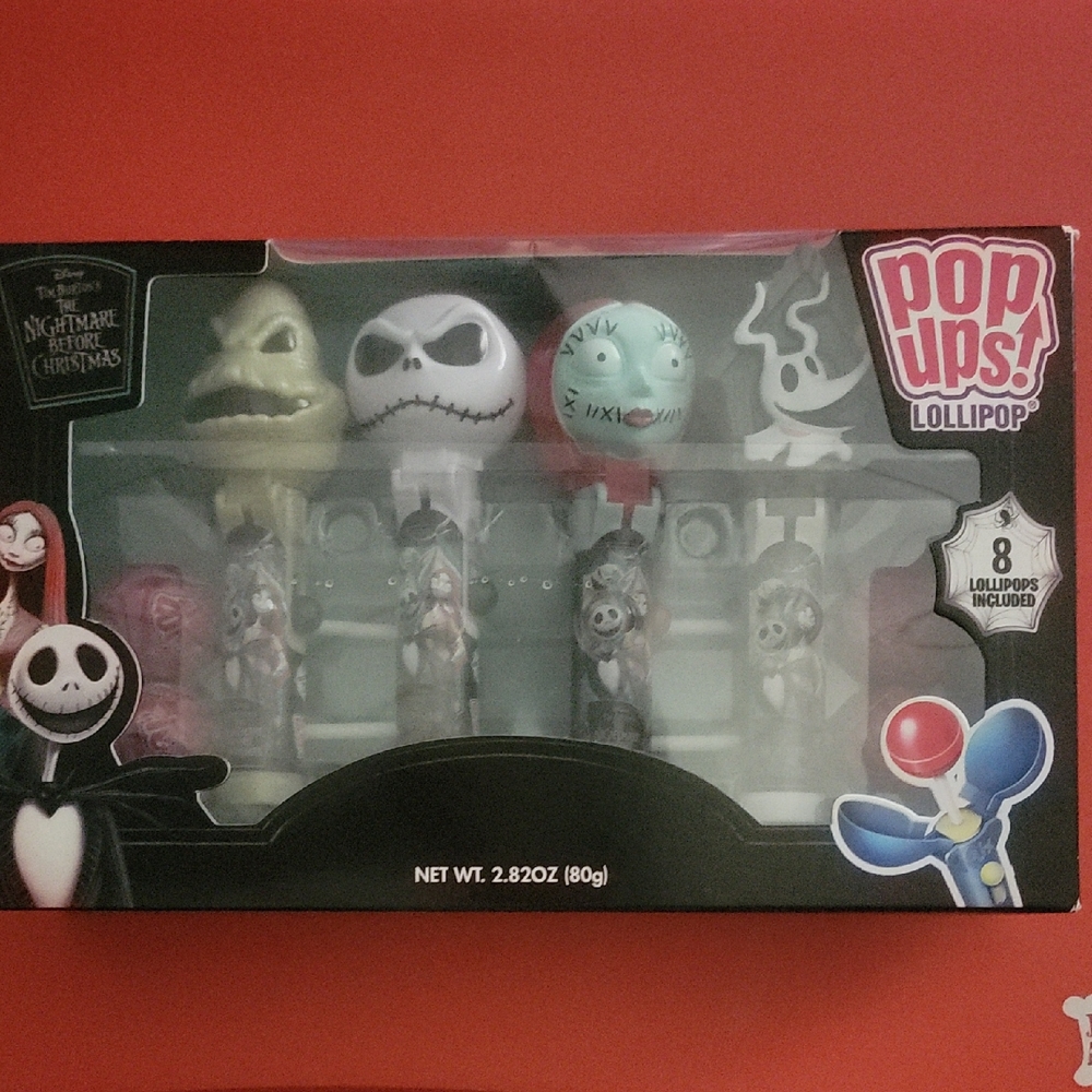 Nightmare Before Christmas Pop-Up Lollipop Set